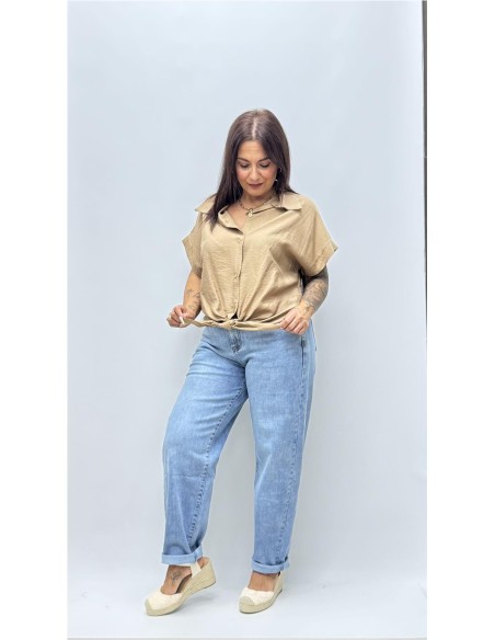 CAMISA TOKIO CAMEL