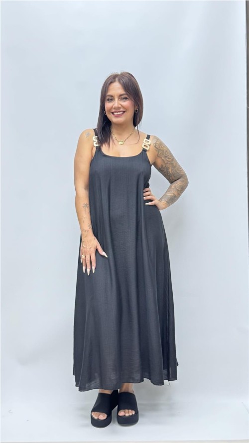 VESTIDO ARGENTINA NEGRO