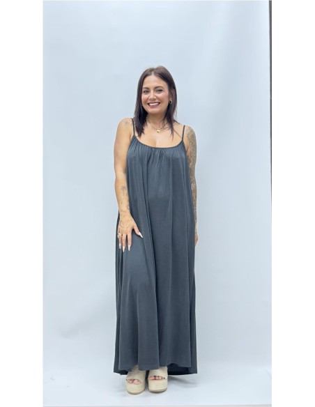 VESTIDO JESSI GRIS