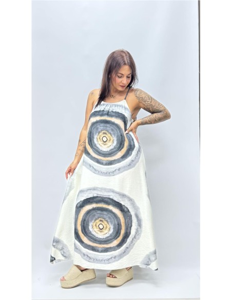 VESTIDO BERTA GRIS