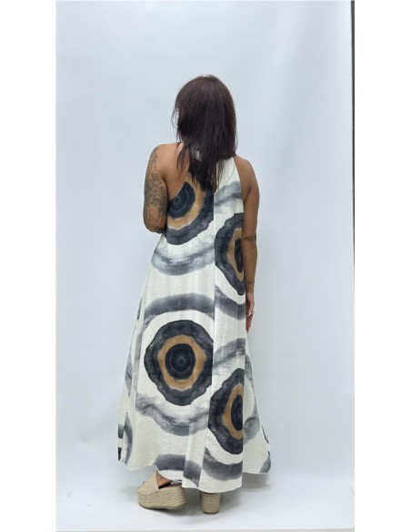 VESTIDO BERTA GRIS