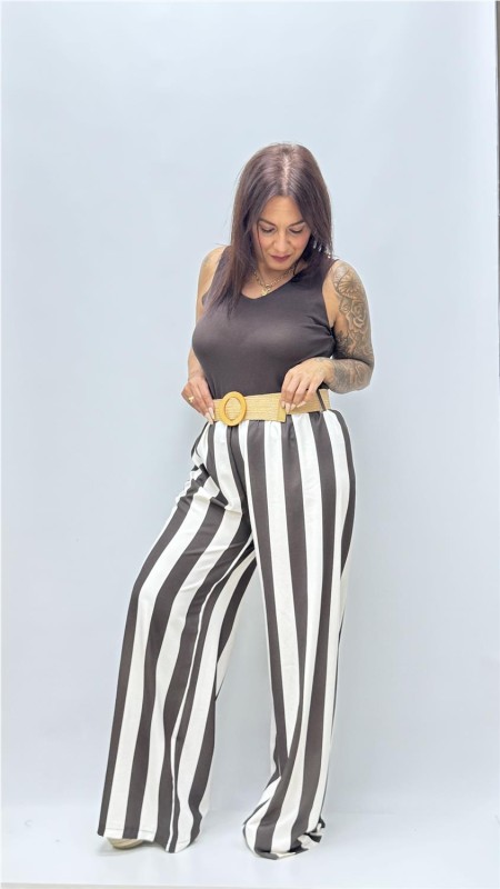 PSNTALON RAYAS DIANA MARRON 2