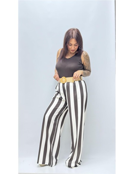 PSNTALON RAYAS DIANA MARRON