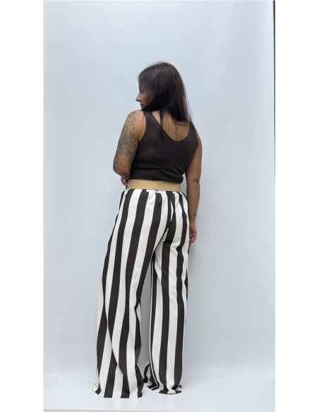 PSNTALON RAYAS DIANA MARRON