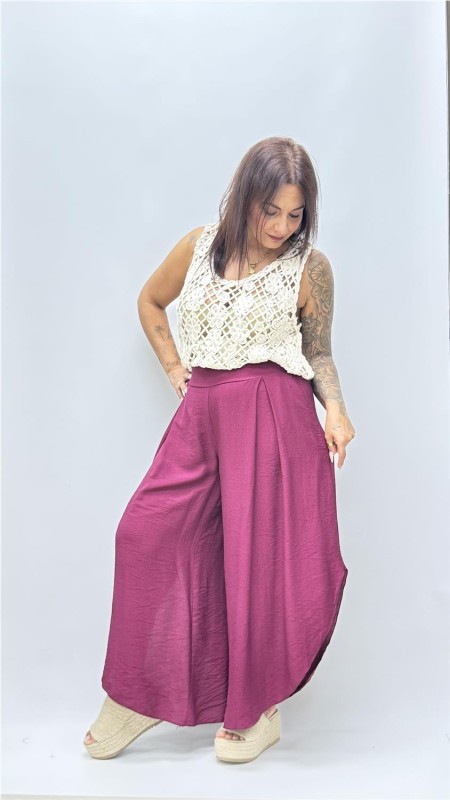 PANTALON CADIZ BURDEOS
