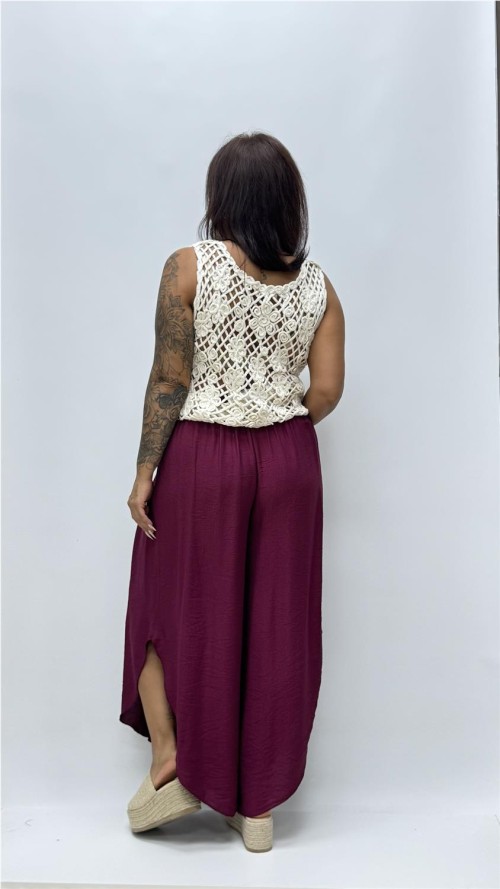 PANTALON CADIZ BURDEOS