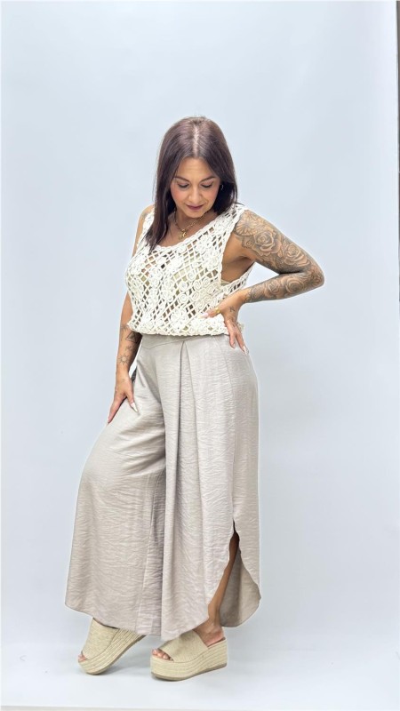 PANTALON CADIZ TAUPE 2