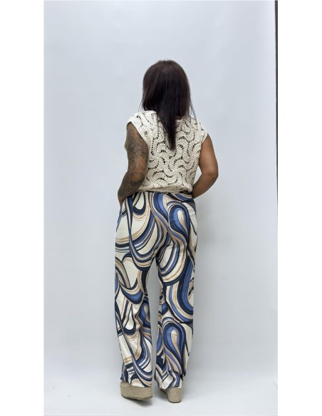 PANTALON MARIANA AZUL