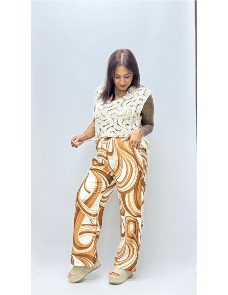PANTALON MARIANA CAMEL