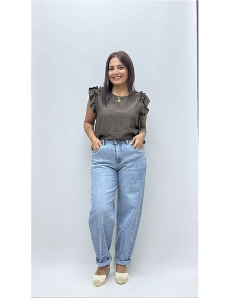 TOP OLGA MARRON