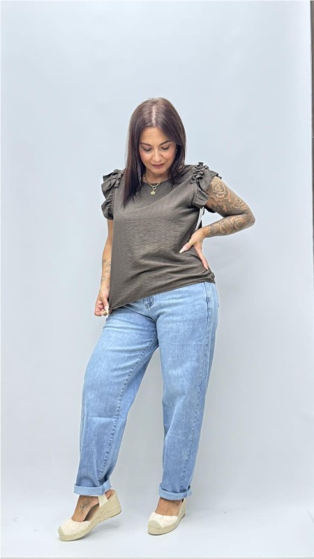 TOP OLGA MARRON 2