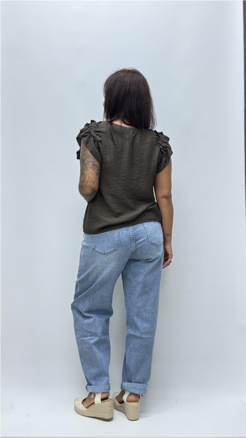 TOP OLGA MARRON