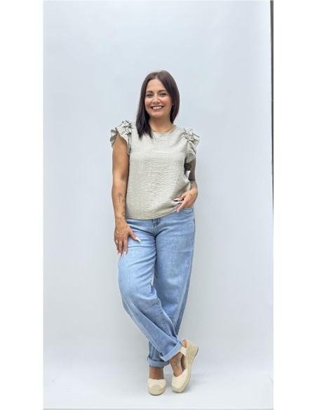 TOP OLGA TAUPE