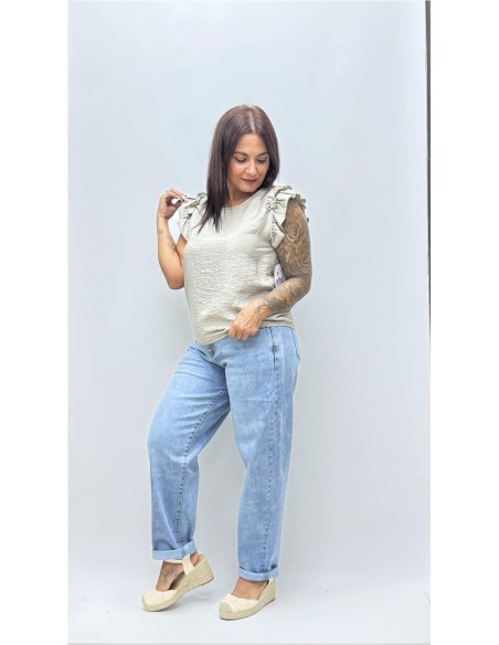 TOP OLGA TAUPE