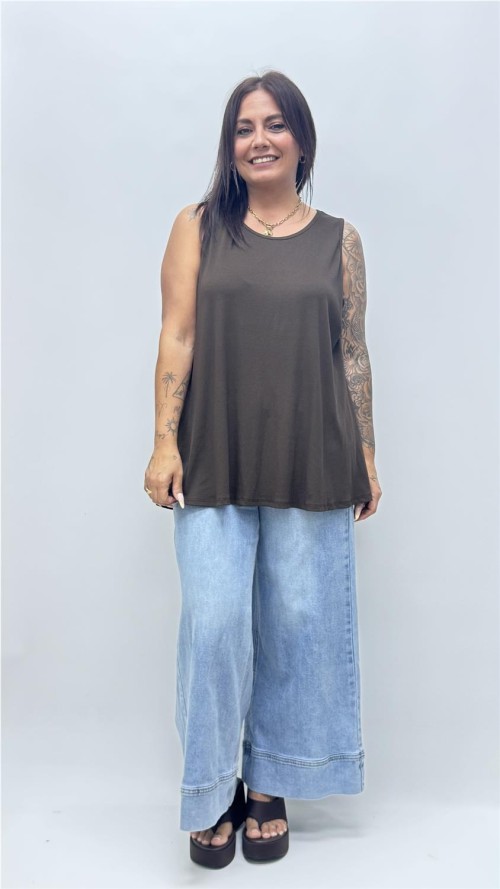 CAMISETA ADEL MARRON
