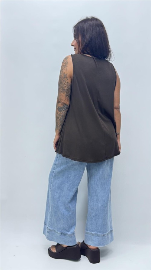CAMISETA ADEL MARRON