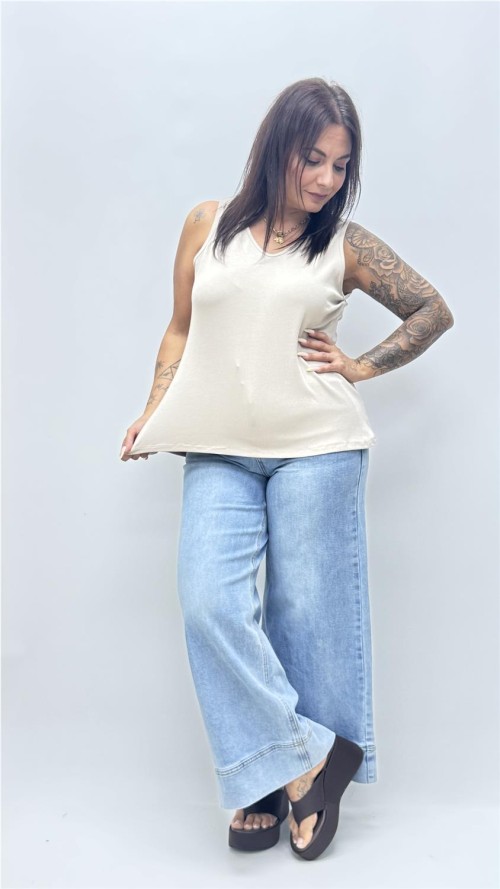 CAMISETA LUNA BEIG
