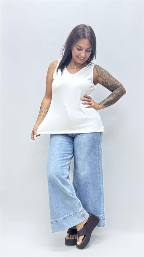 CAMISETA LUNA BLANCO