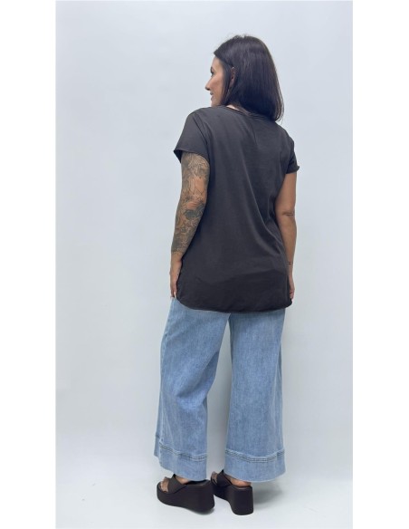CAMISETA BASIC MARRON