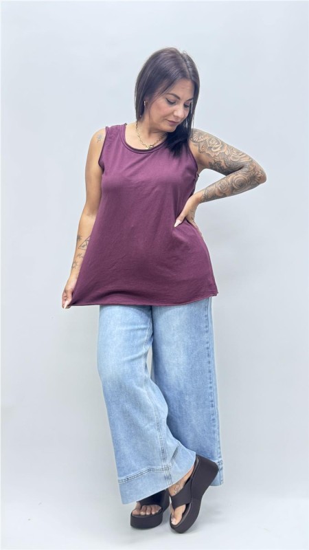 CAMISETA TIRANTA PAULA BURDEOS 2