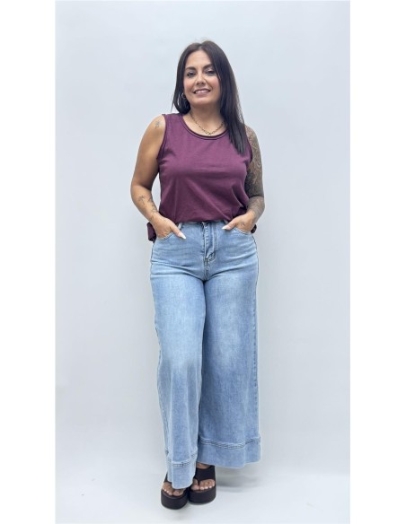 CAMISETA TIRANTA PAULA BURDEOS