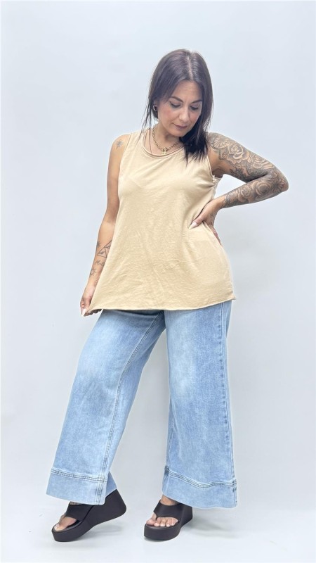 CAMISETA TIRANTA PAULA CAMEL 2