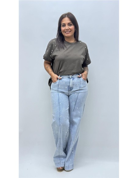 CAMISETA ANASTACIA MARRON