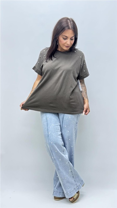 CAMISETA ANASTACIA MARRON 2