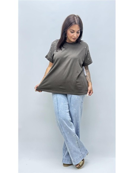CAMISETA ANASTACIA MARRON