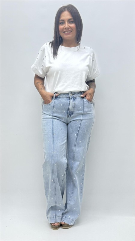 CAMISETA ANASTACIA BLANCO