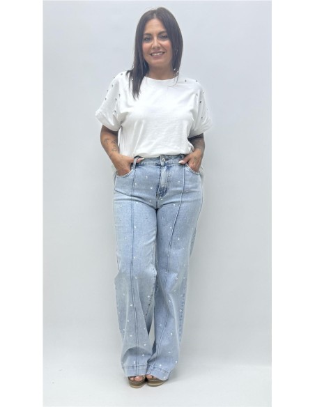 CAMISETA ANASTACIA BLANCO