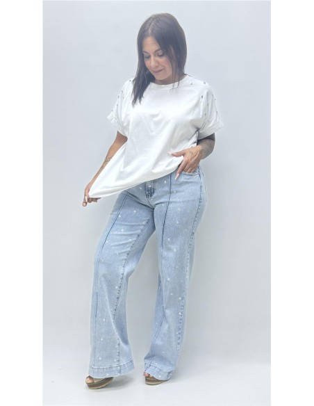 CAMISETA ANASTACIA BLANCO