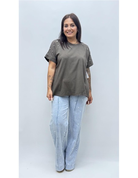 CAMISETA ANASTACIA MARRON