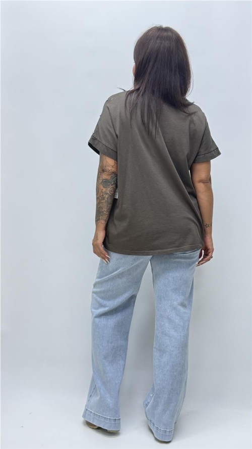 CAMISETA ANASTACIA MARRON
