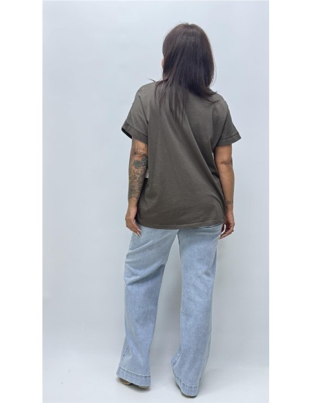 CAMISETA ANASTACIA MARRON