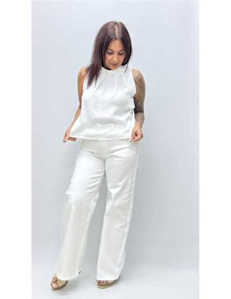 TOP ABIGAIL BLANCO