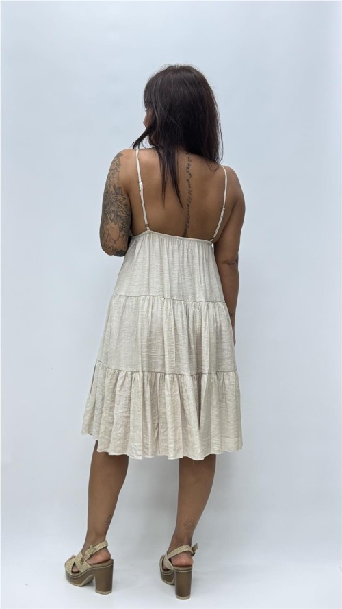 VESTIDO MALDIVA BEIG