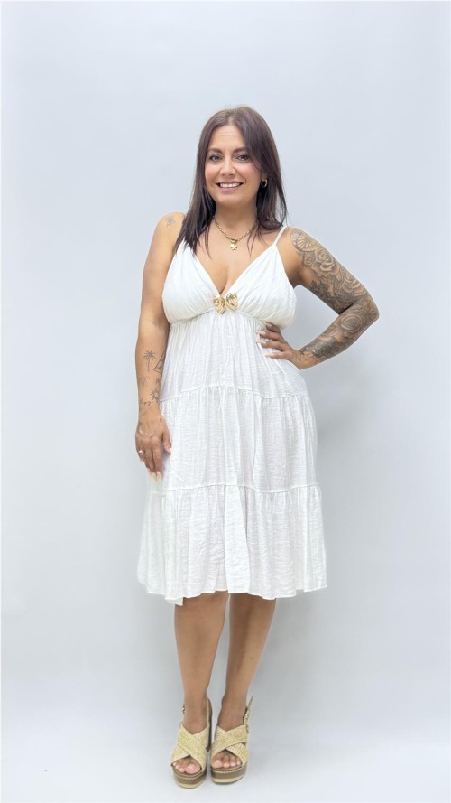 VESTIDO MALDIVA BLANCO