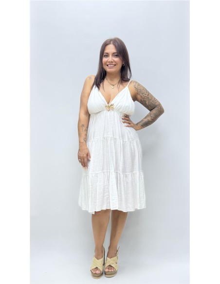 VESTIDO MALDIVA BLANCO