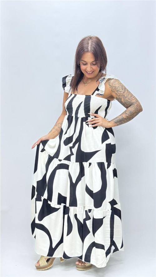 VESTIDO PONIENTE NEGRO