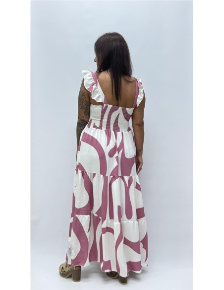 VESTIDO PONIENTE MAQUILLAJE