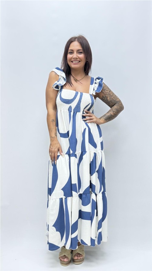 VESTIDO PONIENTE AZUL