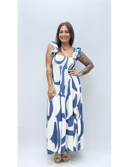VESTIDO PONIENTE AZUL