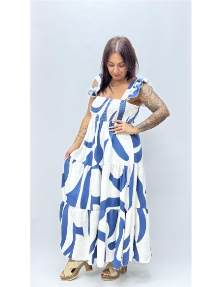 VESTIDO PONIENTE AZUL