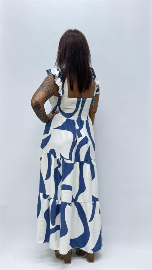 VESTIDO PONIENTE AZUL