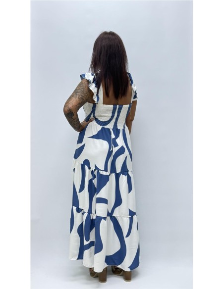 VESTIDO PONIENTE AZUL