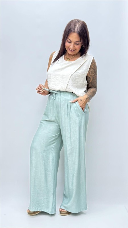 PANTALON ELISA VERDE 2