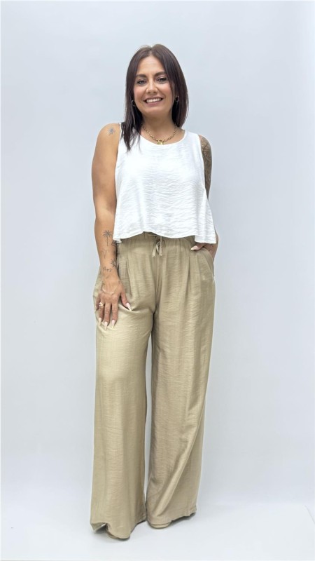 PANTALON ELISA CAMEL 2