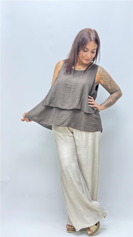 TOP AROA MARRON 2