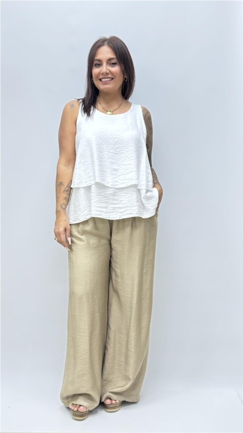 TOP AROA BLANCO